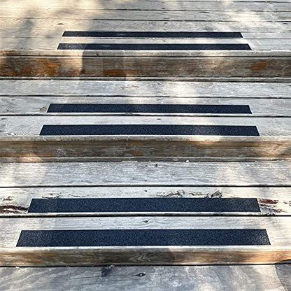COSIMIXO 2" x 35Ft Heavy Duty Anti Slip Tape,Best 80grit Friction,Grip,Abrasive for Stairs Outdoor/Indoor Waterproof Grip Tape Safety Non Skid Tread Staircases Anti-Slip Traction Tape Black - size: 2" x 35Ft Black