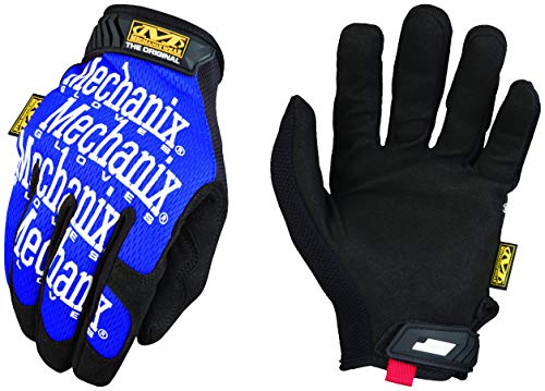 Mechanix Wear Original Work Gloves - Multi-Purpose Outdoor Work Gloves - Secure Fit - Durable & Machine Washable - Breathable & Comfortable - Medium - Blue - color: Blue, size: Medium
