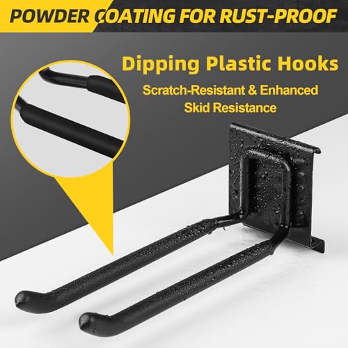 UUP Garage Hook, 8.27-Inch Garage Hanger for Holding Shovels, Rakes, Ladders