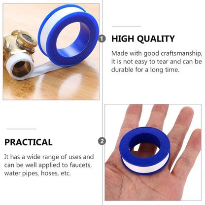 20pcs PTFE Thread Seal Tape, W:12mm L:10m Long,Thread Adhesive Plumbing Tape for Home Use