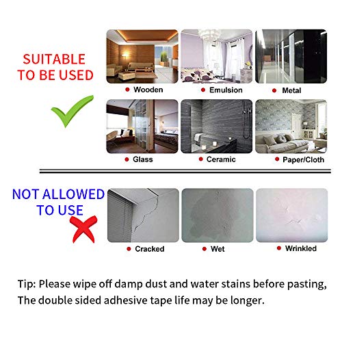 Kaisiking 15mm x 25M Wide Clear Double Sided Tape Two Sided Adhesive Tape Transparent Weatherproof Yards Outdoor Ultra Strength Industrial Mounting Tape - size: 1pcs (15mm)