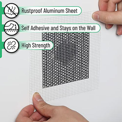 Bates- Drywall Repair Kit, 11 pcs, 4 Inch, Dry Wall Patch Kits, Wall Repair Patch Kit, Wall Patch Repair Kit, Drywall Hole Patch, Drywall Patch Kit, Wall Hole Repair Kit, Drywall Patch Hole - size: 11 pcs, 4"