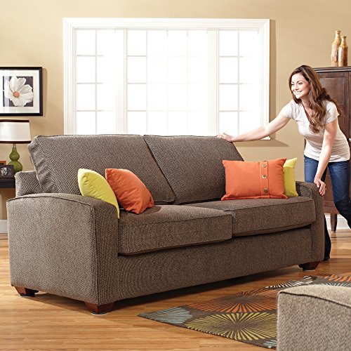 SuperSliders 4713995K Reusable Felt Furniture Movers for Hardwood Floors- Quickly and Easily Move Any Item, 5" Round (4 Pieces),Beige (Pack of 2) - size: 4 PC (Pack of 2), style: 5" Round