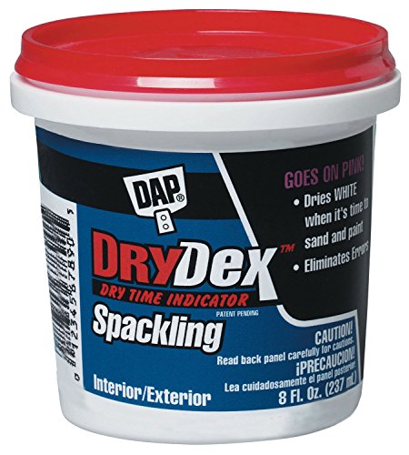 DAP 12328 1/2 Pint DryDex Spackling Interior/Exterior - size: 1/2 Pint (Pack of 12)
