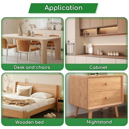 Wood Furniture Repair Kit, 24 Colors Wood Touch up Filler, Repair Scratch, Cracks, Stains, Discoloration for Wood Furniture - Cloth -Textured Series - color: Cloth -Textured Series