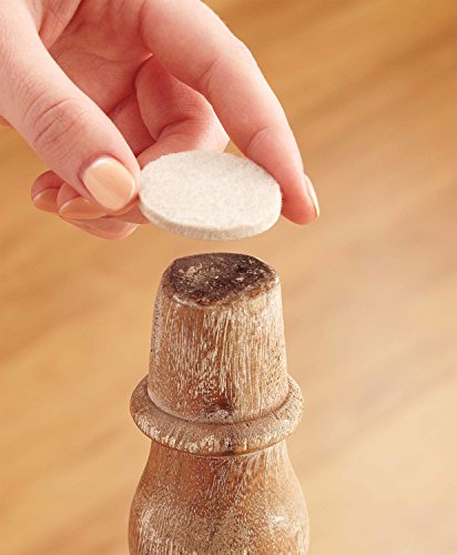Scotch Felt Pads, Felt Furniture Pads for Protecting Hardwood Floors, Round, Beige, 1.5-in Diameter, 48 Pads - style: 48 Pads