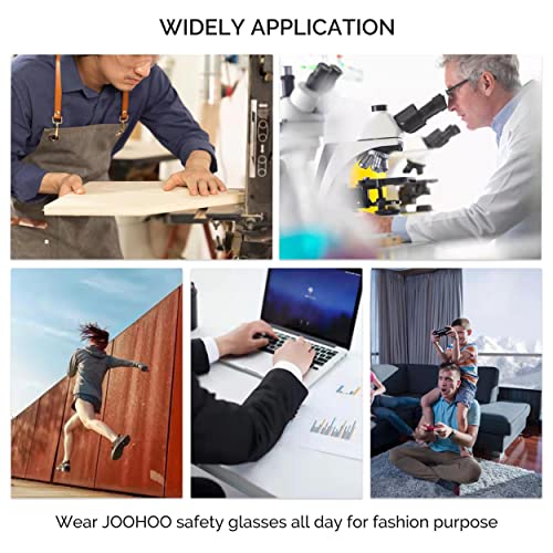 Anti Fog Safety Glasses for Women, Safety Goggles for Nurse, Protective Eyewear, Blue Light Blocking & UV Protection - color: Tortoiseshell