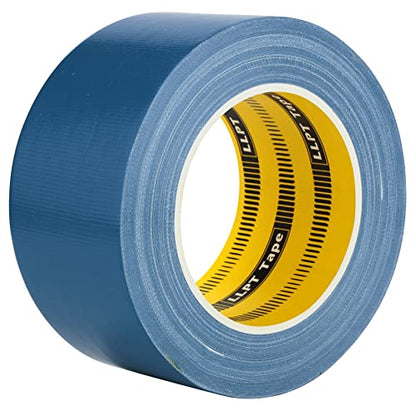 LLPT Duct Tape Premium Grade 2.36 Inches x 108 Feet x 11 Mil Easy Tear Residue Free Strong Adhesive Color Dark Blue (DT249) - color: Dark Blue