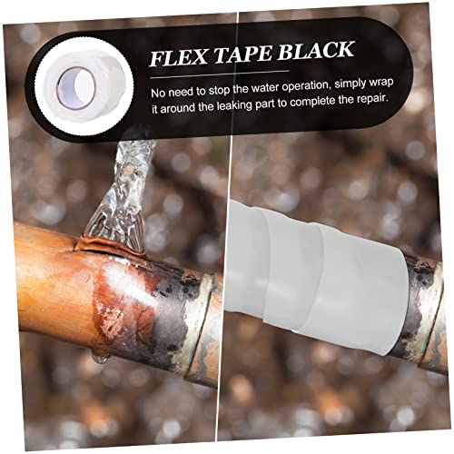 Uonlytech Flexible Silicone Rubber Seal Tape for Pipes and Leaks Self Adhesive Sealing Tape for Home Repair Thick Patch for Surfaces