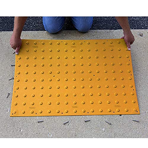 BON 34-187 ADA Pad Wet-Set, 2' x 4', Yellow