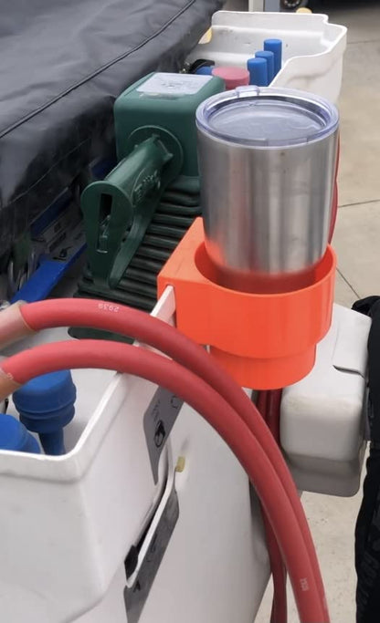 Clip Cup Drink Holder for Bucket Trucks, Aerial Industries, Lineman - Bucket Truck Small Part Holder & Organizer Tray.