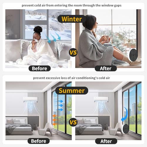 Weather Stripping Door Seal Strip,Window Weather Stripping,Strong Adhesive, Weatherproof, Reduce Noise, Gap Filler, Foam Insulation Tape for Doors and Windows (Black,1 in x 3/8 in x 13Ft) - size: 1 In x 3/8 In x 13Ft