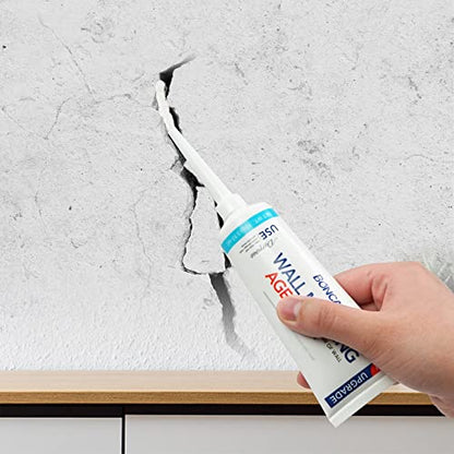 Drywall Repair Kit,2 Pack Wall Mending Agent,Wall Spackle with Scraper, Wall Surface Hole Fill Quick and Easy Solution - style: 2Pack