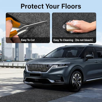 Oil Spill Mat 36 x 60 Inch,Highly Absorbent Maintenance Mat Protect Your Floor from Oil Drips, Spills, Splashes and Stains
