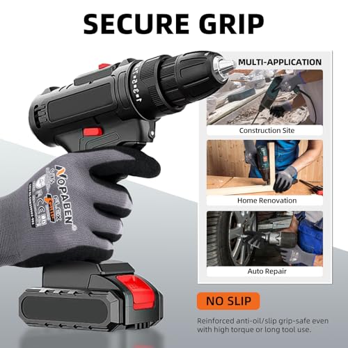 Safety Work Gloves - 7 Pairs, Gray Seamless Knit Glove with MicroFoam Nitrile Coated Smooth Grip on Palm & Fingers, for Men and Women, Ideal for General Duty Work(XS) - size: X-Small, style: 7 Pairs,grey