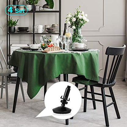 4 Set M10 Swivel Adjustable Leveling Feet, Heavy Duty Height Adjuster Furniture Leveler Foot with T Nut, Screw in Cabinet Table Chair Self Levelers Leg - 2" Base Dia & 2" Bolts Length - Black - style: Black Swivel Leg Levelers