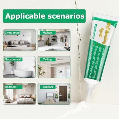 Drywall Repair Kit, 1 Pack Wall Mending Agent,Wall Surface Hole Fill Quick and Easy Solution - color: 1 Pack A