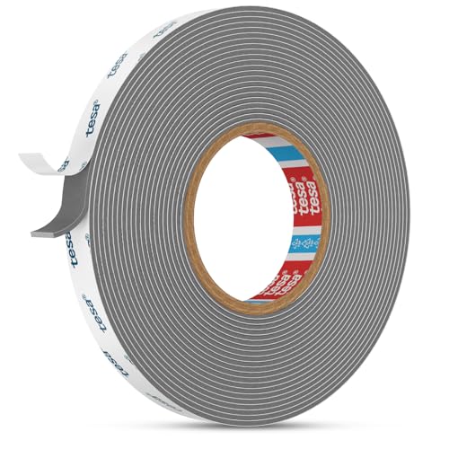 EMITEVER Heavy Duty Double Sided Tape, 0.4In x 36Ft Tesa 6703 Adhesive Mounting Tape, Foam Tape Waterproof & Extreme Temp Resistant, No Residue Removal Two Sided Tape for Walls, Auto, Home, Office - size: 0.4IN x 36FT-06703