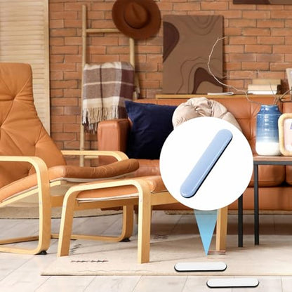 Molain 8 Pcs Furniture Slider Gliders, Self-Adhesive Rectangle Furniture Movers Sliders for Carpet Floor Protector Pads Furnitures Moving Pads for Chair Table Desk Sofa Couch