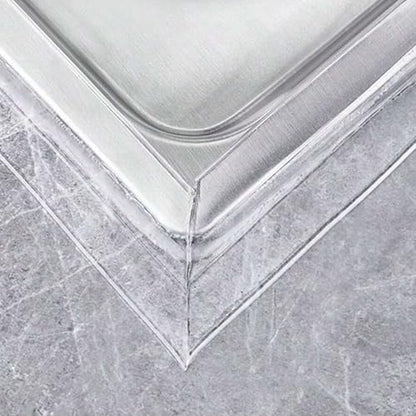1 Roll Caulk Tape Self Adhesive Waterproof, Transparent Kitchen and Wall Sealing Tape, Bathroom Sealant Strip for Toilet, Bath Tub, Sink, Shower (Clear,1.5" x10.5Ft) - color: Clear