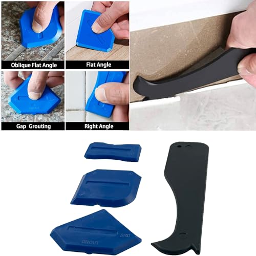 – KBX65 – Heavy Duty - 360 Swivel Barrel Caulking Gun – 26:1 Thrust – Quick Release Trigger – Dripless - 10 oz Professional Manual Caulk Gun – (9) Piece Tool Kit – Qty (1)