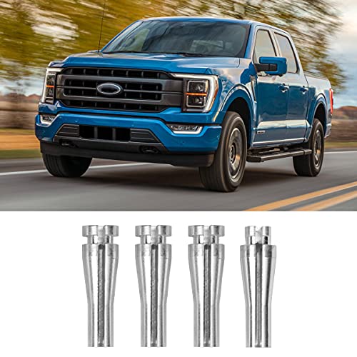 16 ENDS Door Latch Cable Repair Kit Compatible with Ford F-150, F-250, F-350, E-series, Ranger, Expedition, Excursion, Navigator (12 Standard 4 Locking Cam) Aluminum - size: 16ends