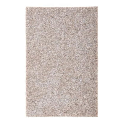 Scotch Felt Pads Beige, 2 Large Pads 4 x 6 in, Felt Furniture Pads for Protecting Hardwood Floors, Easy-to-Apply, Self-Stick Design, Reliable Protection from Nicks, dents and Scratches (SP845-NA) - color: Beige, style: 2 Pads