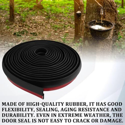 Windshield Rubber Seal Strip Weather Strip,13Ft Z-Shape Automotive Weather Stripping Door Seal, Leak Sound Proofing Car Weather Stripping Self-Adhesive Rubber Edge Trim Molding Weatherstrip
