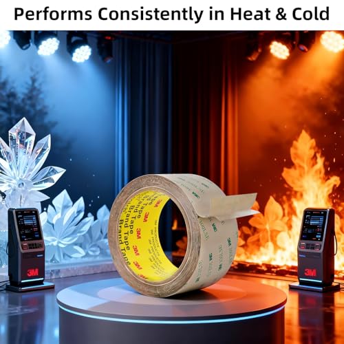 3M Double Sided Tape 300LSE 0.5" x 36Ft Clear Heavy Duty Adhesive Tape for Electronics, Laptop & Phone Repairs, Arts, Crafts, Leather Work, Card Making – 1 Pack - size: 0.5"x36Ft
