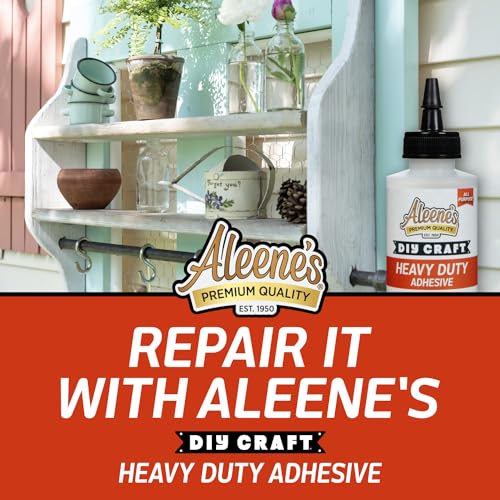 Aleene's DIY Craft Heavy-Duty Glue, Industrial Strength Glue, Super Strong Adhesive 4 fl oz