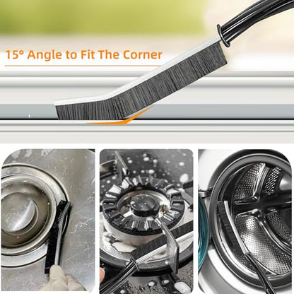 12Pcs Crevice Cleaning Brush Set, Hard Bristle Gap Cleaning Tools, Multifunctional Brushes for Kitchen, Bathroom, Grout, Sink, Bottle, Teapot, Blender, Window & Car (12pcs) - color: 12pcs