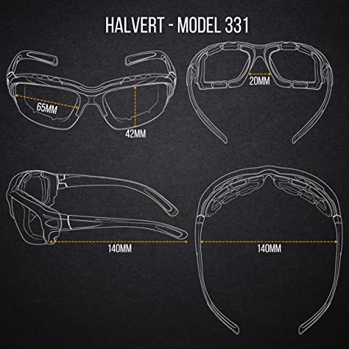 Motorcycle Riding Glasses Extreme Sports Wrap Sunglasses - color: White | Smoke