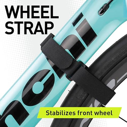 Vibrelli Bike Wall Mount - Horizontal Storage Rack for Hanging Bicycles in Garage - Adjustable Bike Hanger, Holder - Wall Bike Rack Hooks for Bicycle - size: 1 PACK