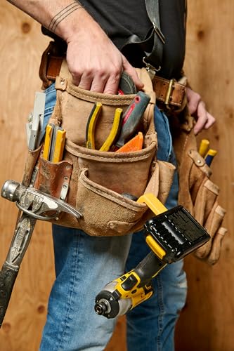 Caddy MEGA Hook - Wide Hooks for Impact Drill | Hang on 2x4, Tool Belt & Ladder - 2-Pack - style: Fits Dewalt