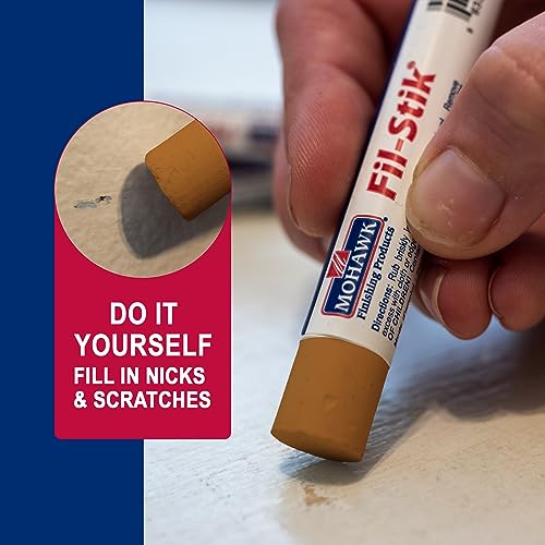 Mohawk Fil-Stik, Wax Putty Stick for Wood Repair, Bamboo, Pine, Butterscotch, M230-1516, 1 Count