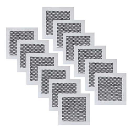 12 Pack 4 Inch Drywall Repair Patch, Aluminum Wall Repair Patch Self Adhesive Fiber Mesh Over Galvanized Plate,Screen Patch Repair for Drywall Plasterboard (4 Inch) - color: 12pc 4inch