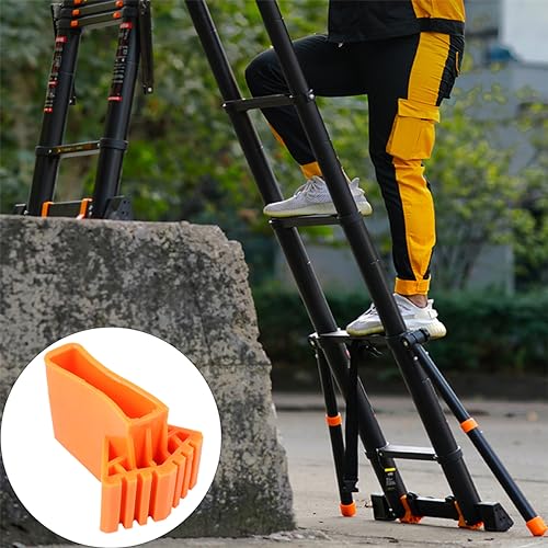 2pcs Practical Ladder Feet Folding Ladder Feet Protector Non-Slip Mats