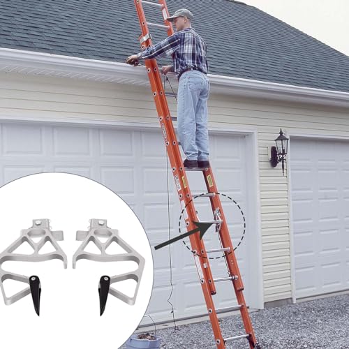 28-11 Aluminum Extension Ladder Locks for Extension Ladder Locks Compatible with Werner Aluminum 24 ft, 28 ft, 32 ft Rung Ladder Lock Kit, Extension Ladder Accessories - style: 28-11 Lock Kit