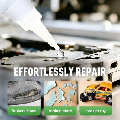 Welding High Strength Oily Glue, Oily Welding Super Glue for Metal, High-Temperature Resistant Strong Oily Glue for Plastic Repair, Multi-Surface Universal Oily Super Glue for Household Repair (2PCS) - color: 2PCS