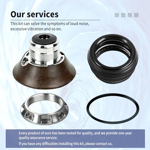 6-2095720 Washer Tub Stem & Seal Repair Kit Compatible with Whirlpool Maytag Washer Tub Seal Parts AP4390013 PS2351899 Washer Tub Stem Leak Repair Kits Solve leakage problem