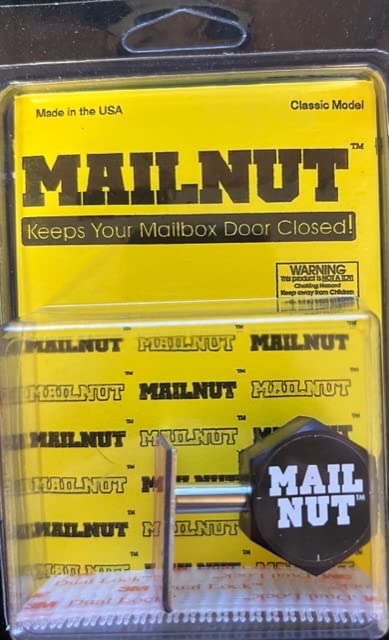 Mail Nut - Keeps Your Mailbox Door Closed