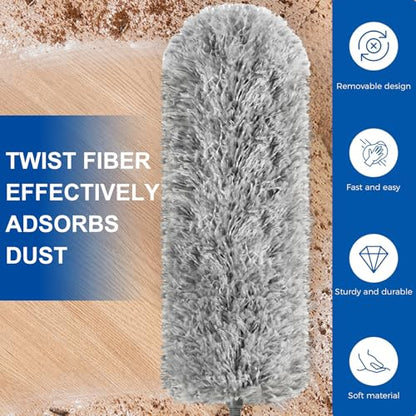AURUZA Cleaning Duster for Cleaning Retractable Gap Dust Cleaner Cleaning Tools,3PCS Duster Kits - size: 3 Pcs Duster Kits