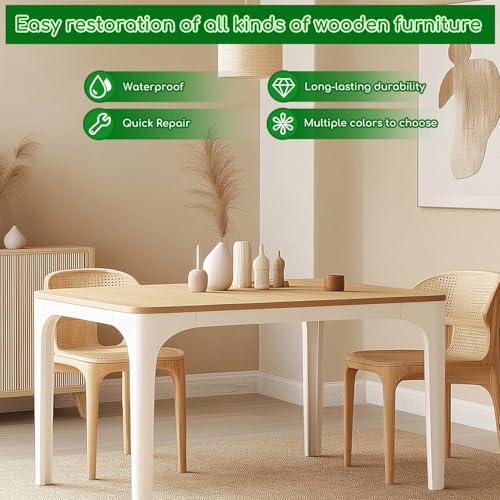 Wood Furniture Repair Kit, 24 Colors Wood Touch up Filler, Repair Scratch, Cracks, Stains, Discoloration for Wood Furniture - Cloth -Textured Series - color: Cloth -Textured Series