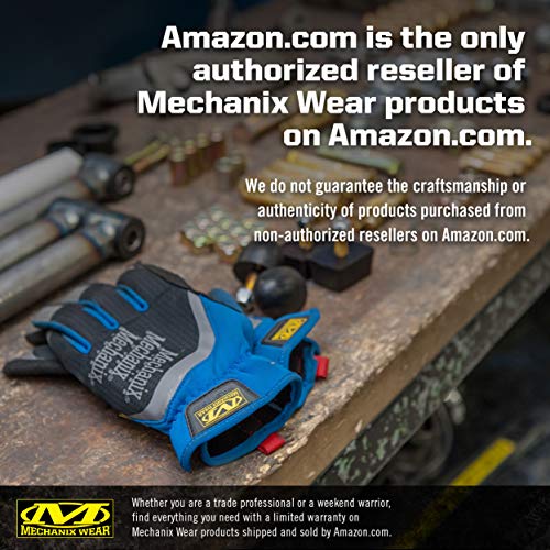 Mechanix Wear Material4X FastFit Gloves - Leather Abrasion-Resistant Gloves for Hand Safety - Breathable - Secure Fit - Anti-Slip - Cut-Resistant - Machine Washable - Brown/Black - XX-Large - size: XX-Large