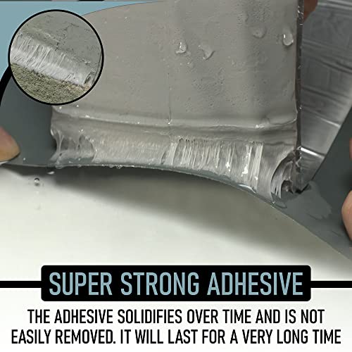 NOON'S UP Super Butyl Tape 16 Feet (Length) / 4 Inch (Width) / 1mm (Thickness) - Butyl sealant Tape, RV, Leak Proof for RV Repair, Pipe, Concrete, Steel Surface (Pack of 1)