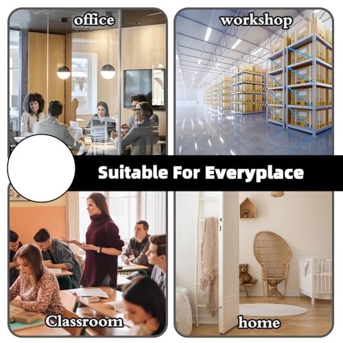 Flexible Rubber Door Stopper Wedge - Stackable Furniture Leveling Shims (4 PCS) - Black Non-Slip Non-Scratching Door Holder