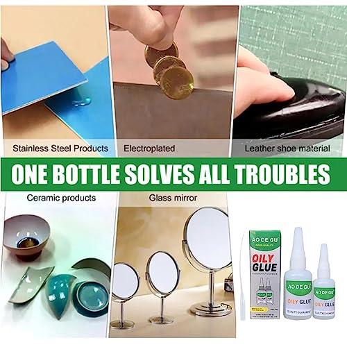 Welding High-Strength Oily Glue,Universal Glue 2023,Super Glue Strong Glue for Resin Ceramic Metal Glass Leather - color: 50g, size: With box