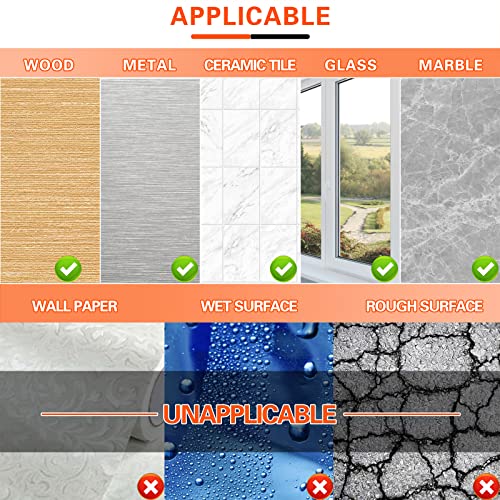 Double Sided Tape Heavy Duty - Nano Tape, Double Sided Mounting Tape (2 Rolls, 19.6FT), Heavy Duty Double Sided Tape for Walls, Two Sided Tape, Adhesive Tape for Poster, Carpet, Rug, Outdoor Use - color: transparent