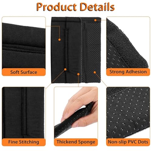 4pcs with 8 Adjustable Straps Comfortable Ladder Step Pads Suitable for Safe Climbing Padding Bunk Bed