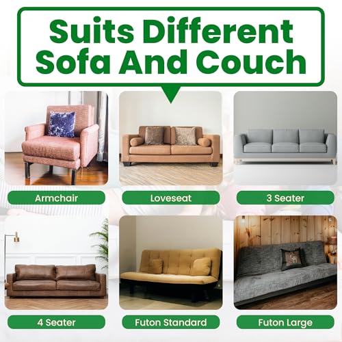 ECOHomes Couch Cushion Grip Pad, Couch Cushion Non Slip Pads Keep Sofa Cushions from Sliding - Anti Slip Sofa & Patio Grips Mattress Gripper Stopper Stop Slide & Prevent Sliding (Armchair, 24" by 24") - size: Armchair (24" By 24")